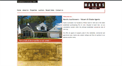Desktop Screenshot of marshsauctioneers.ie